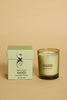 AMONG THE BRAVE OASIS HONEYSUCKLE + JASMINE 60G SOY CANDLE GREEN - WILDROSE