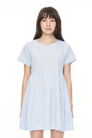 Title
HUFFER CRUISE MILLY DRESS - BLUE HAZE/CHALK - WILDROSE