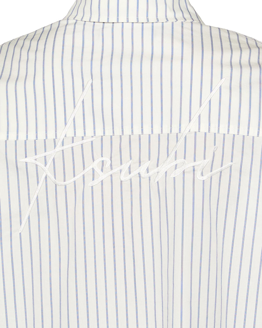 KSUBI OVERSIZED SHIRT BLUE STRIPE - BLUE - WILDROSE