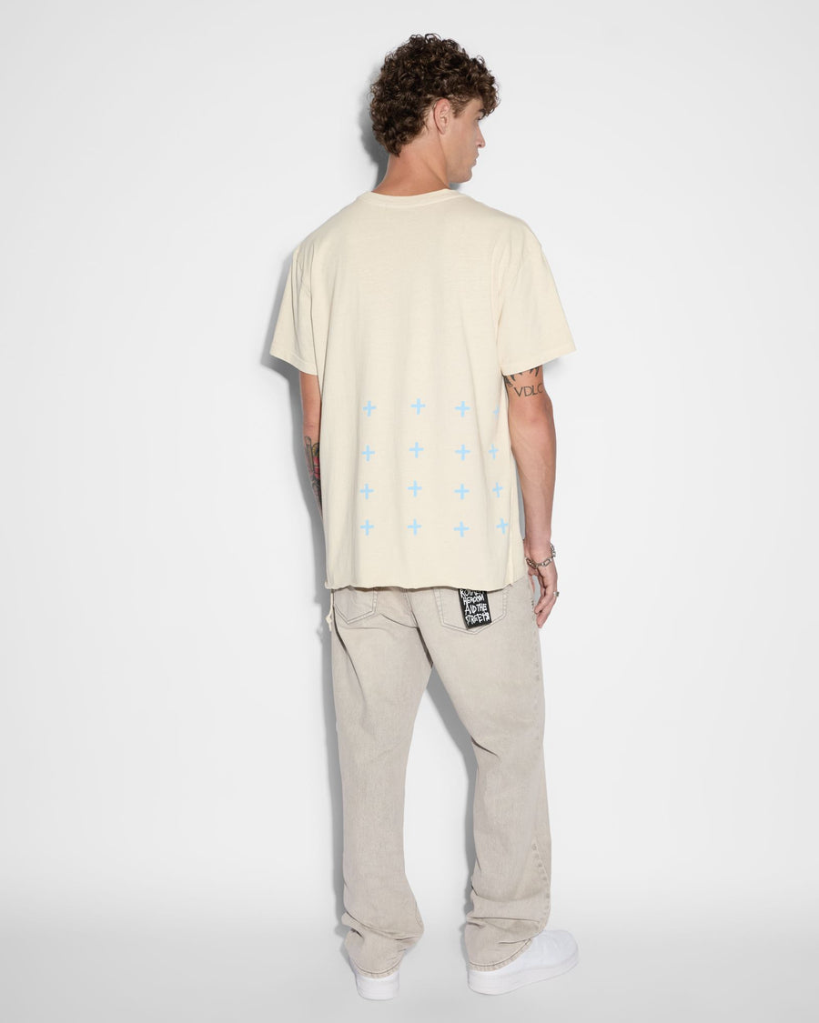 KSUBI PARADISE BIGGIE SS TEE DUSTY DESERT - WILDROSE