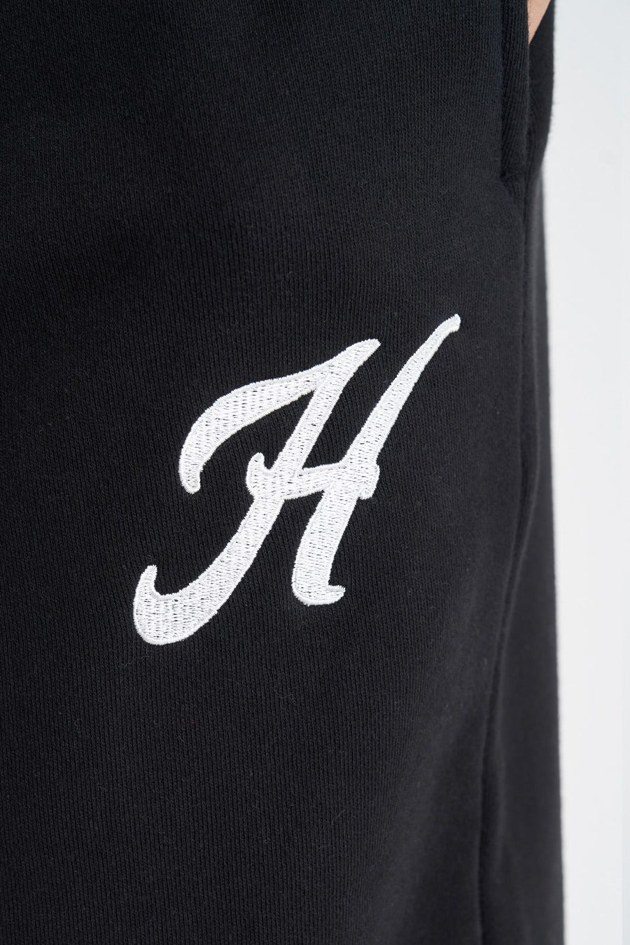 HUFFER BLOCK TRACKPANT 350MONO - BLACK - WILDROSE