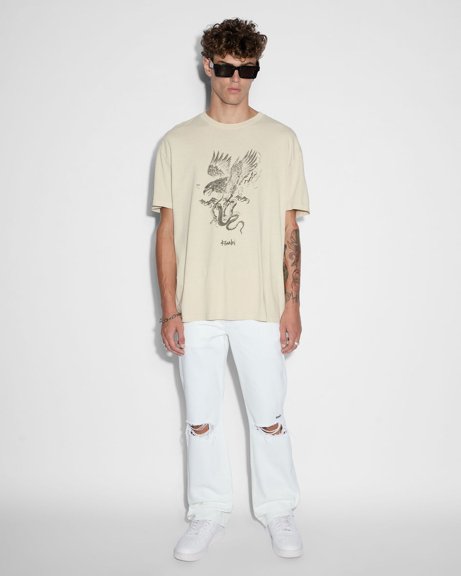 KSUBI TARGET BIGGIE SS TEE - CYCLONE - WILDROSE