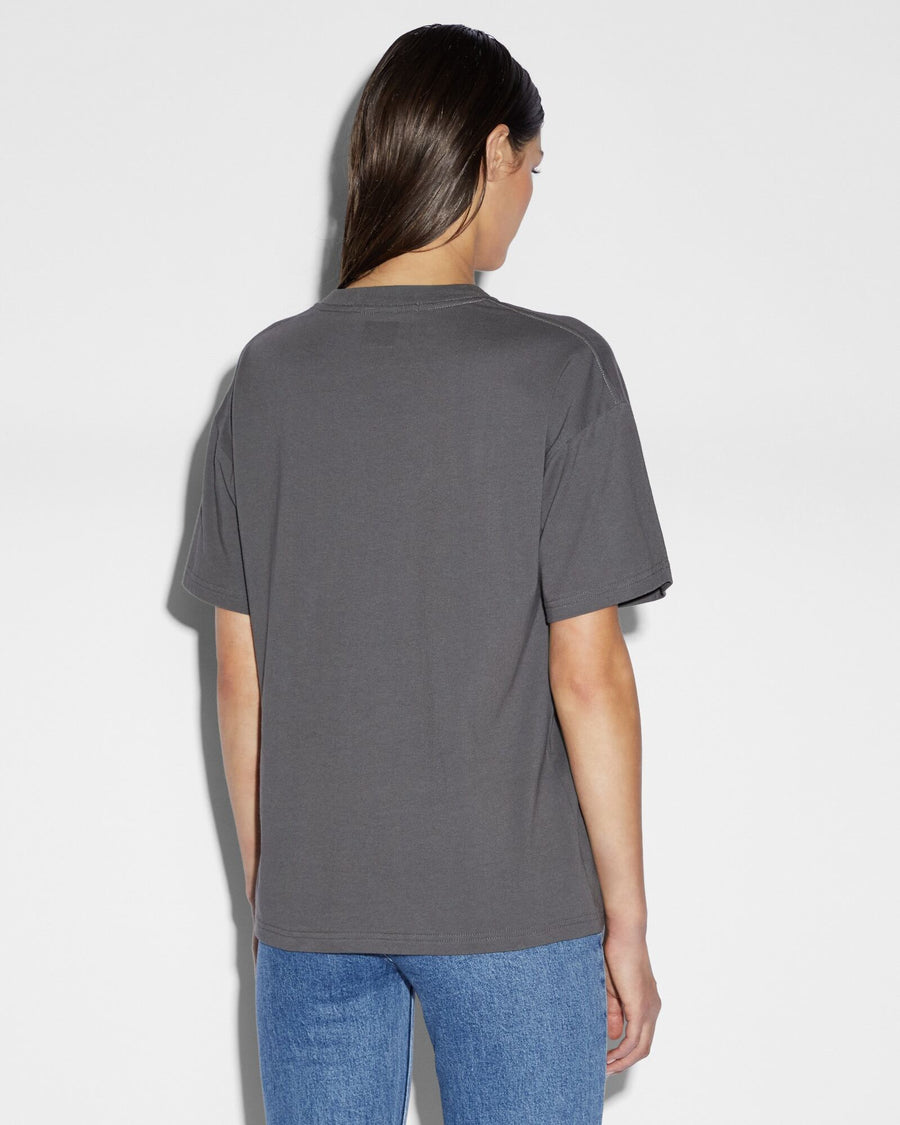 KSUBI STACKED OH G SS TEE - CHARCOAL - WILDROSE