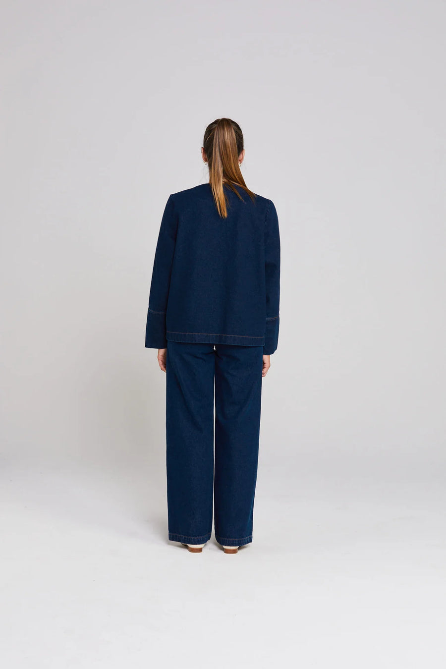 THING THING EMBARK DENIM SHACKET - INDIGO - WILDROSE
