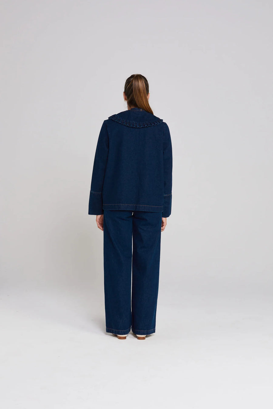 THING THING EMBARK DENIM SHACKET - INDIGO - WILDROSE