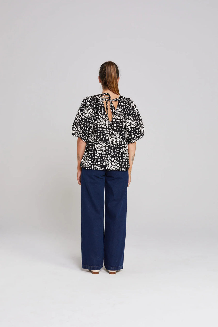 THING THING LUCIE TOP - NIGHT BLOOM - WILDROSE