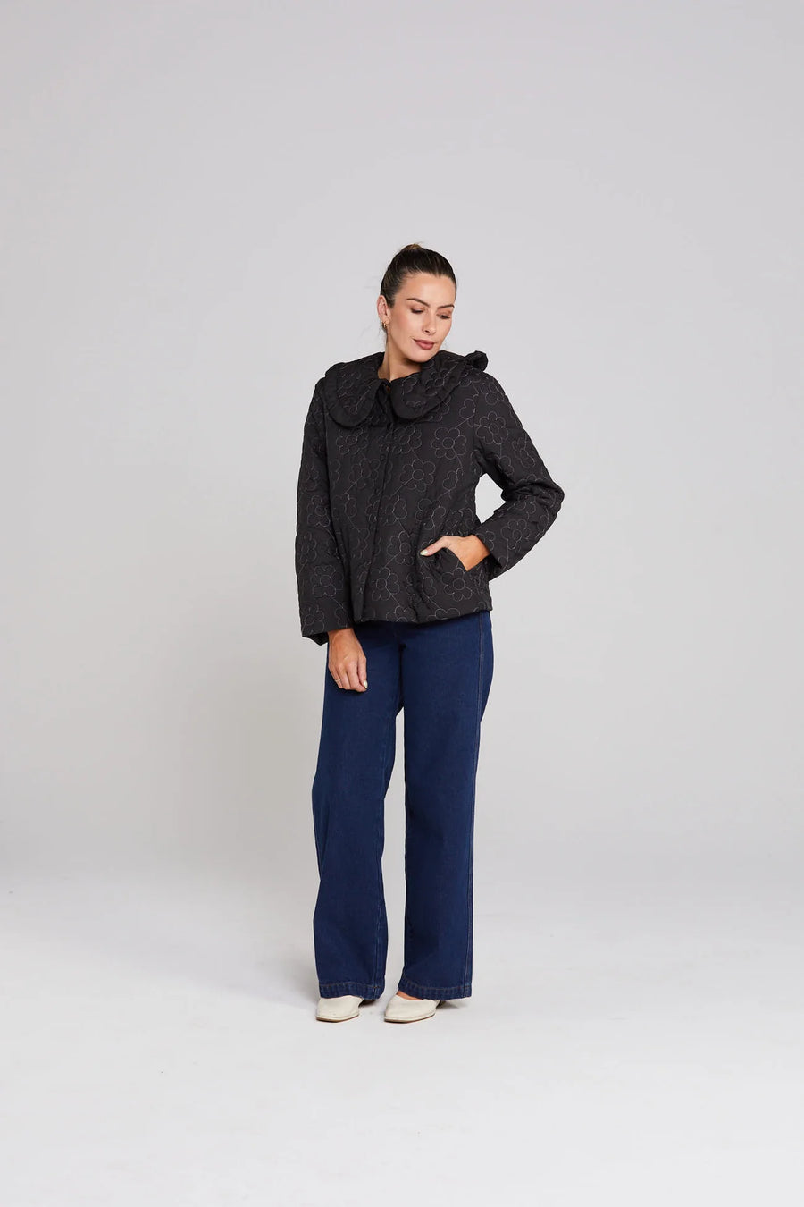 THING THING REMARK JACKET - NIGHT BLOOM