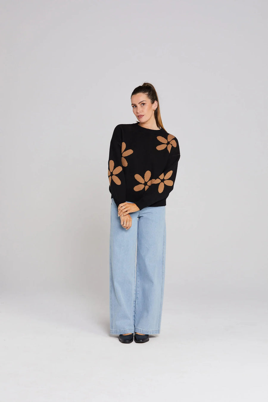 THING THING PETAL JUMPER - WINTER PETAL - WILDROSE