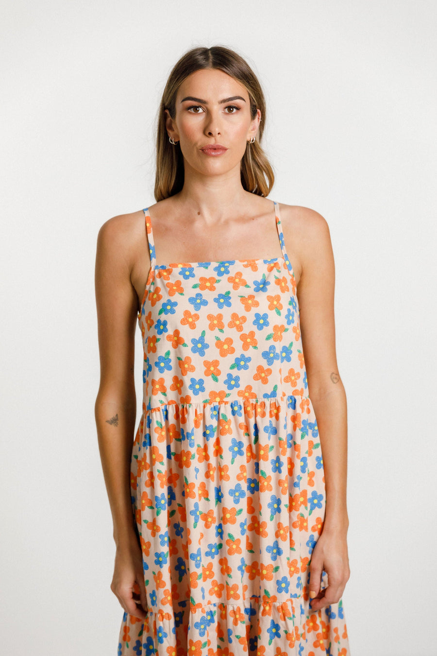 THING THING ZIGGY DRESS - MARIGOLD - WILDROSE