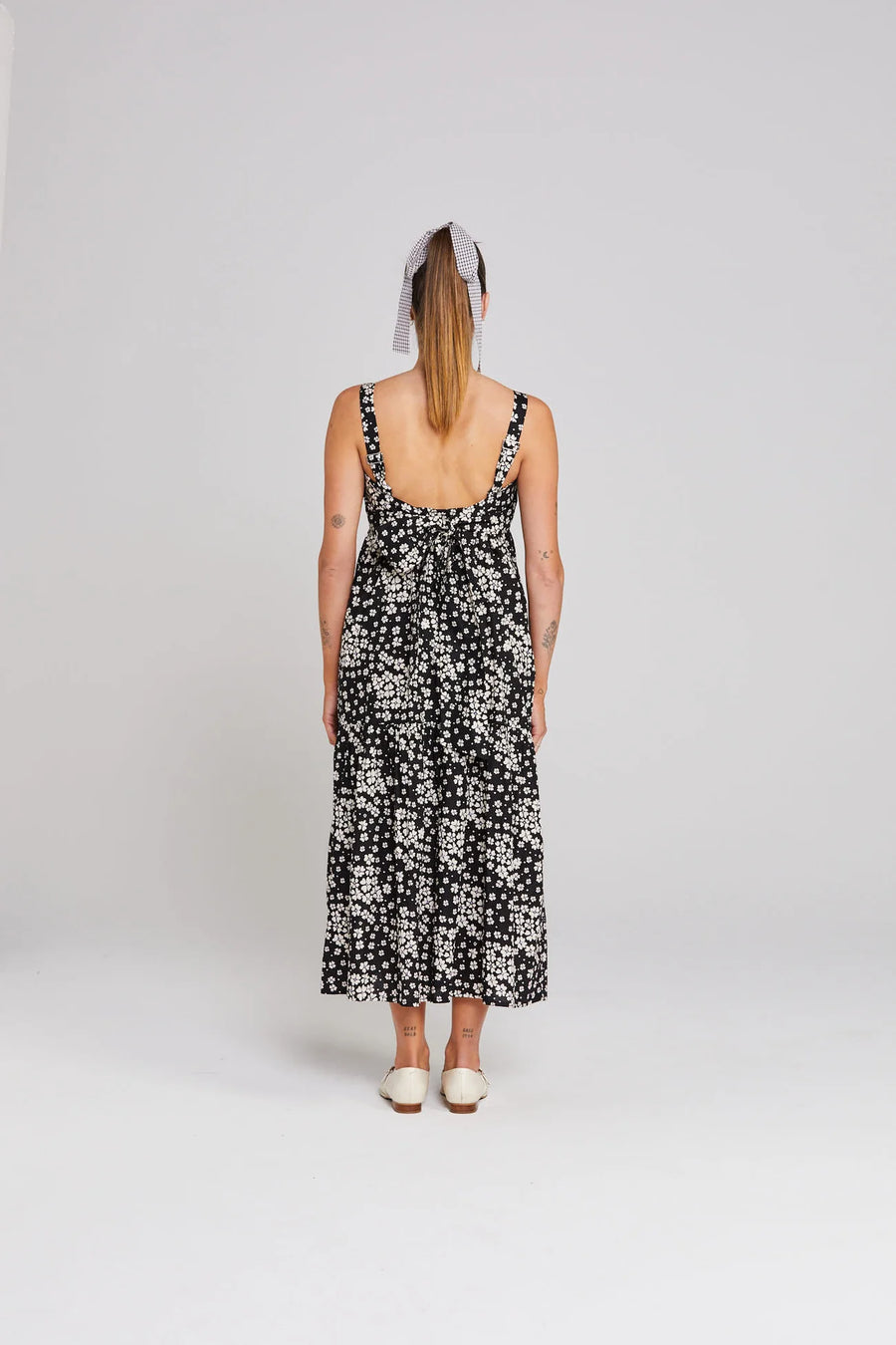 THING THING ZIGGER DRESS - NIGHT BLOOM - WILDROSE