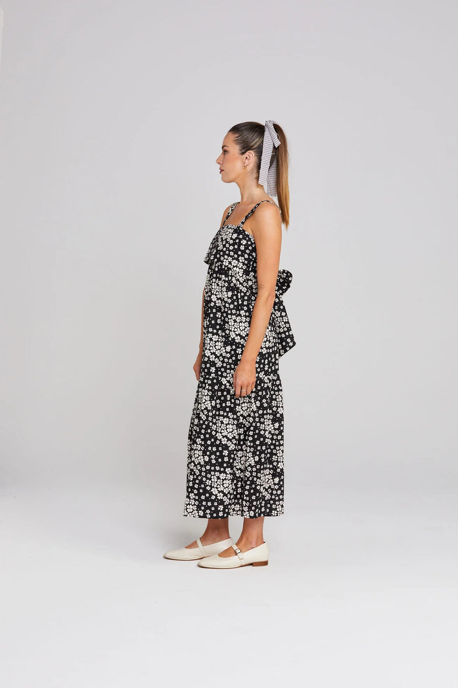 THING THING ZIGGER DRESS - NIGHT BLOOM - WILDROSE