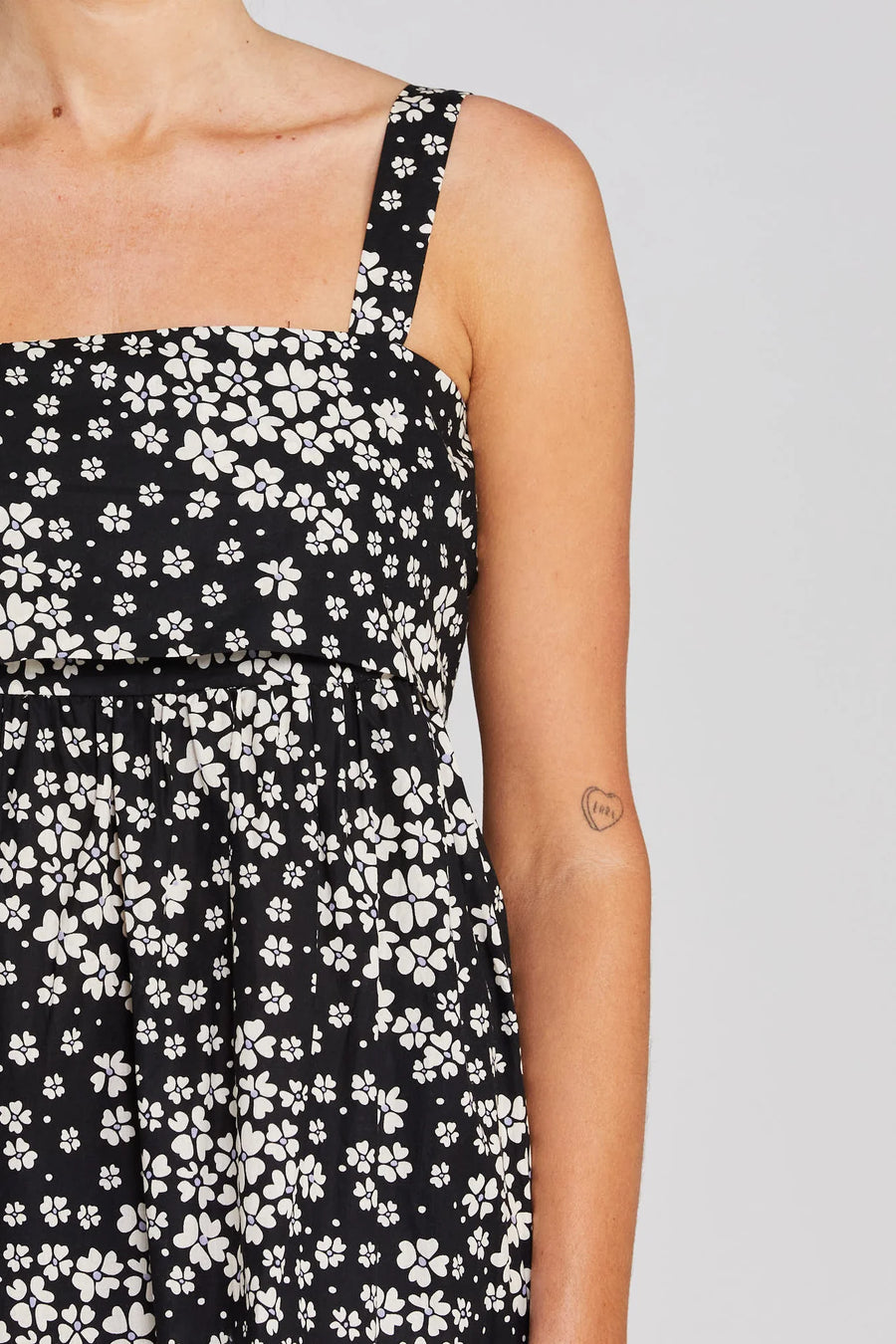 THING THING ZIGGER DRESS - NIGHT BLOOM - WILDROSE