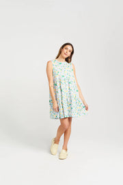 THING THING TWIRL DRESS - PAINTED - WILDROSE