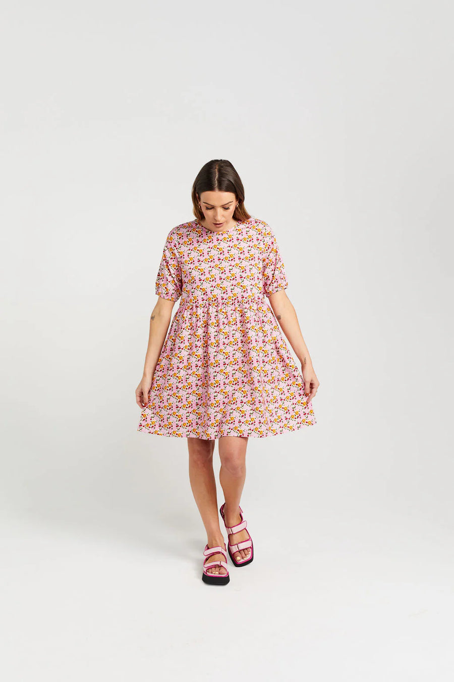 THING THING MEA DRESS - POSY - WILDROSE