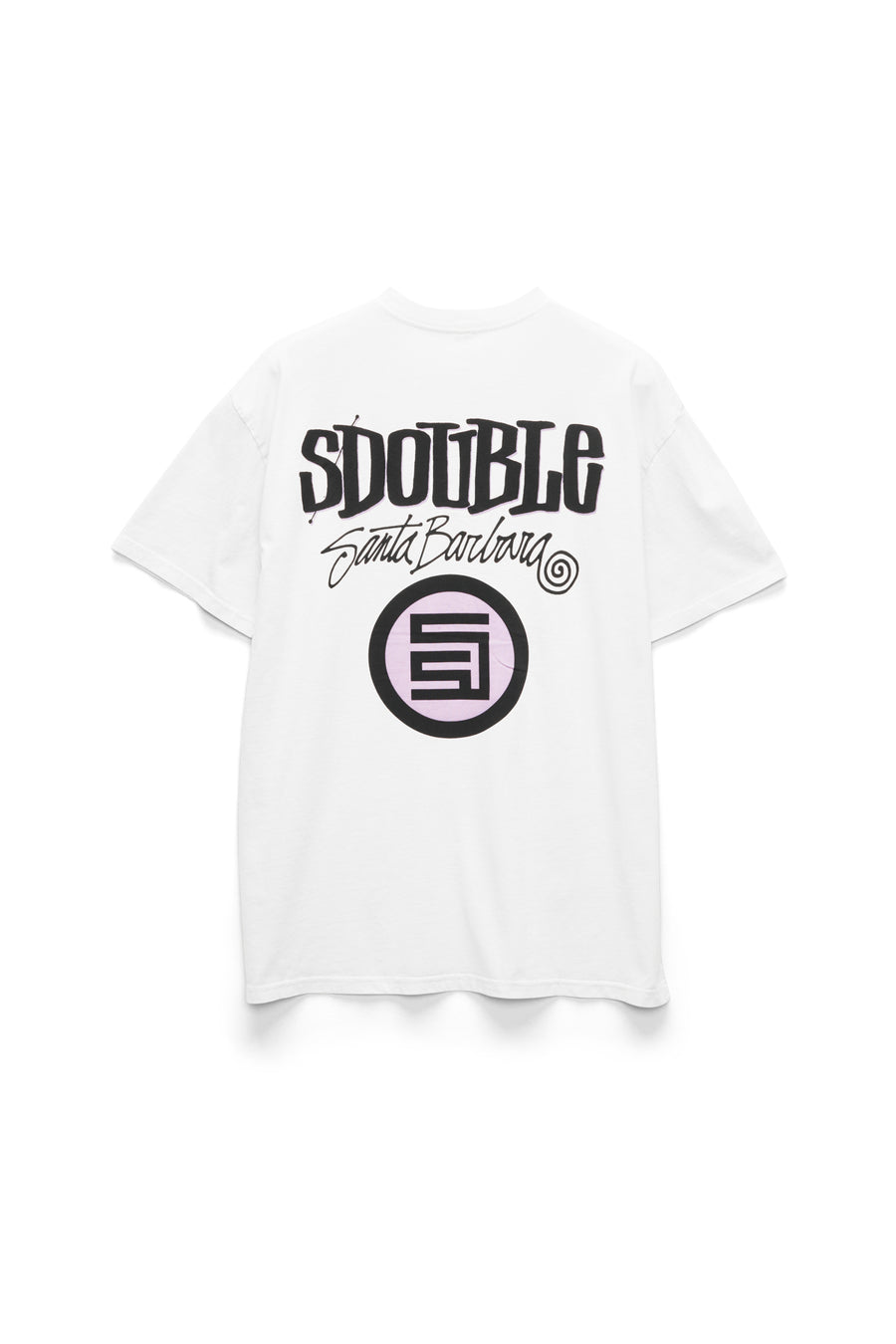 S DOUBLE COMBO PLATTER TEE - WHITE - WILDROSE