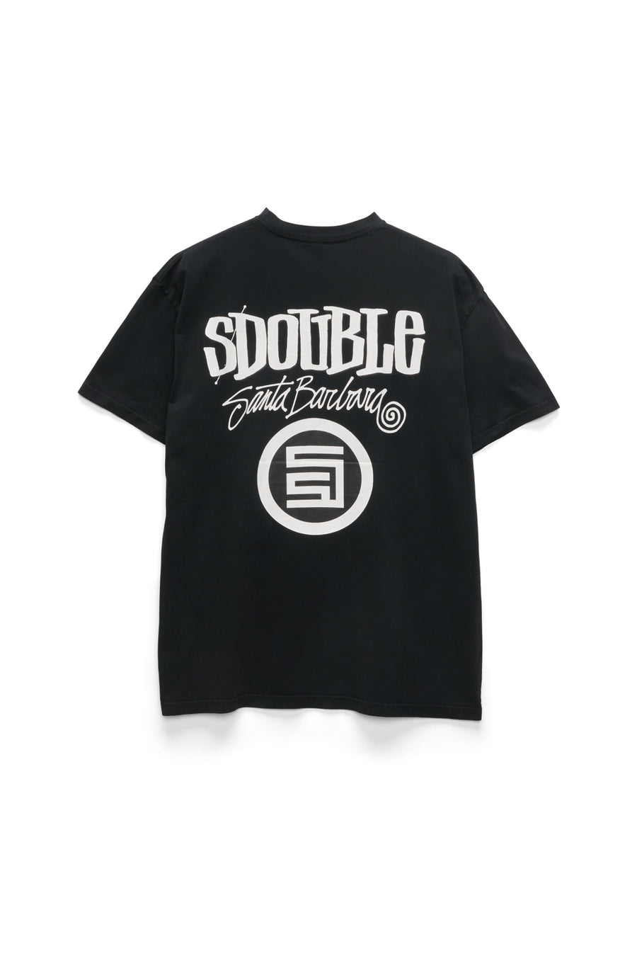 S DOUBLE COMBO PLATTER TEE - WASHED BLACK - WILDROSE