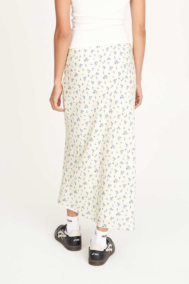 HUFFER DAWN LILA MIDI SKIRT - BUTTER - WILDROSE