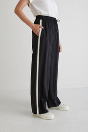 STORIES TO BE TOLD TOWNIE WIDE LEG PANT - BLACK