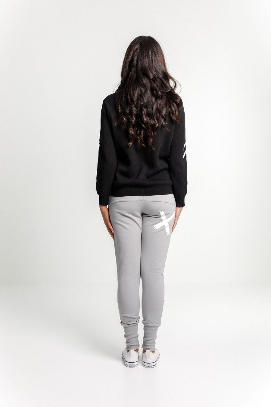 HOMELEE WINTER APARTMENT PANTS - PEWTER WHITE X
