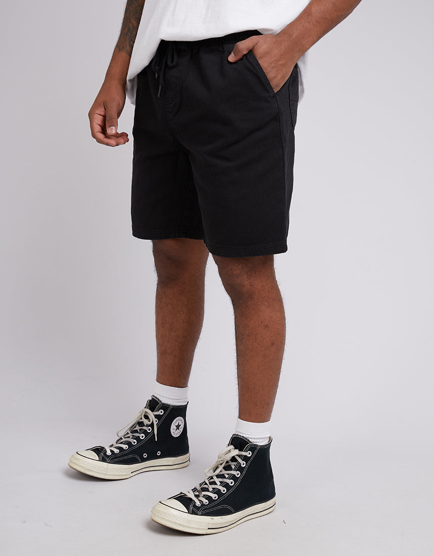 SILENT THEORY PURPOSE SHORT - WASHED BLACK