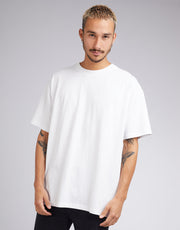 SILENT THEORY OVERSIZED TEE - WHITE
