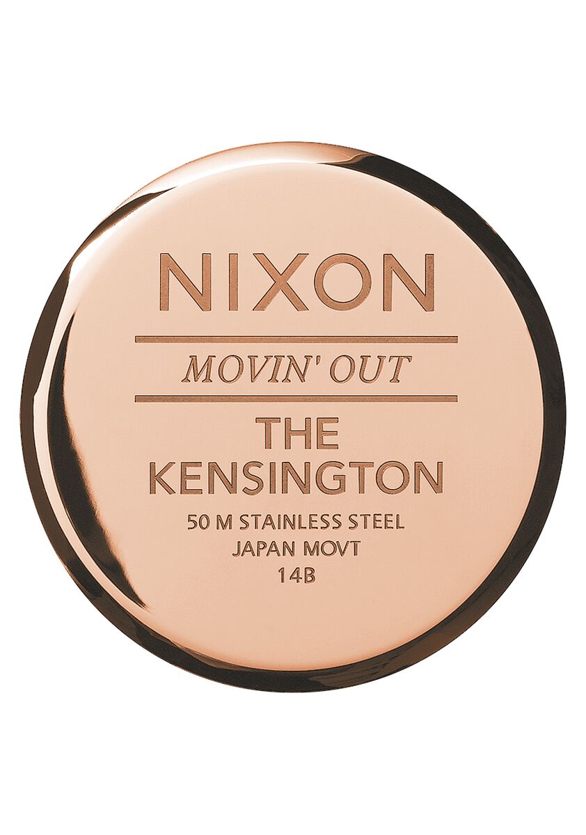 NIXON KENSINGTON WATCH - ROSE GOLD/WHITE