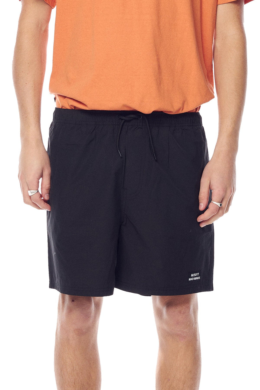 MISFIT RECYCLED POWER SHORT - BLACK