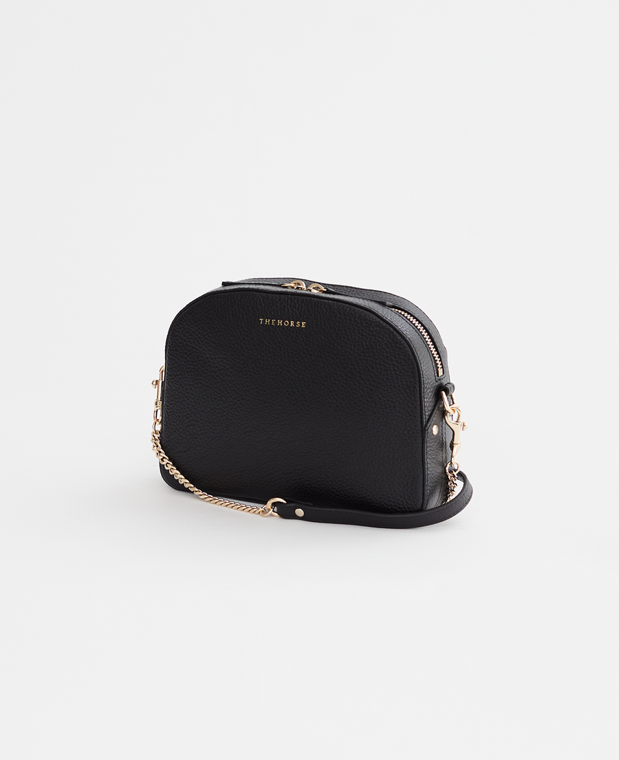 THE HORSE DOME BAG - BLACK - WILD ROSE 