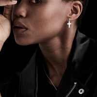 STOLEN GIRLFRIENDS CLUB DOUBLE CROSS EARRING WILD ROSE